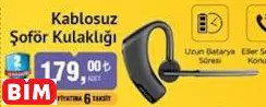 KABLOSUZ  ŞOFÖR KULAKLIĞI